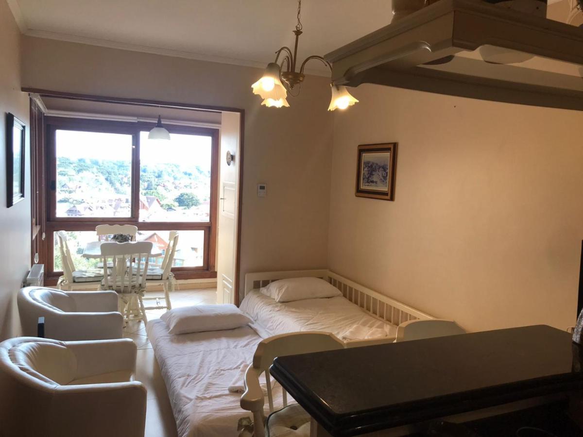 Appartement Flat Gramado Centro - Proximo Da Rua Coberta Extérieur photo