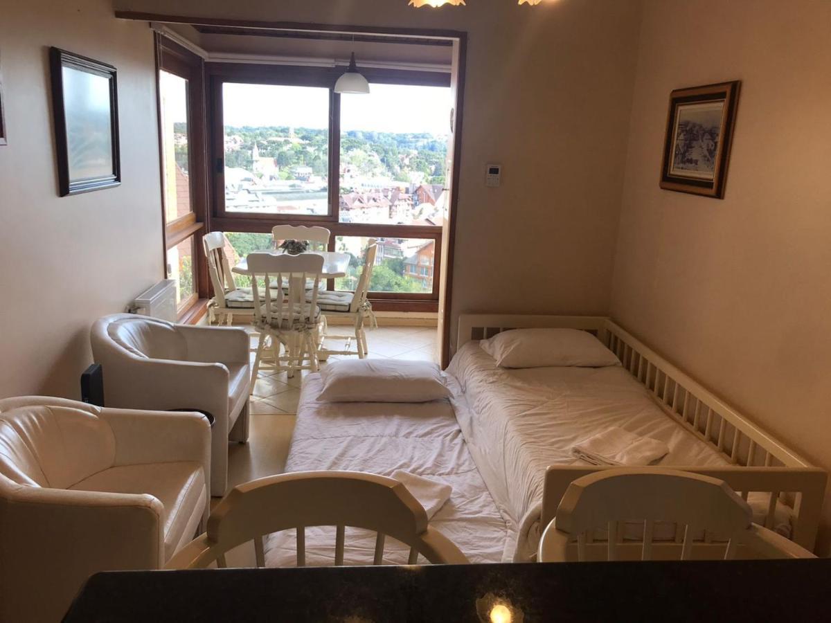 Appartement Flat Gramado Centro - Proximo Da Rua Coberta Extérieur photo
